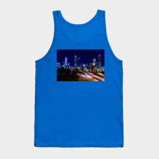 Atlanta Skyline at Night Tank Top